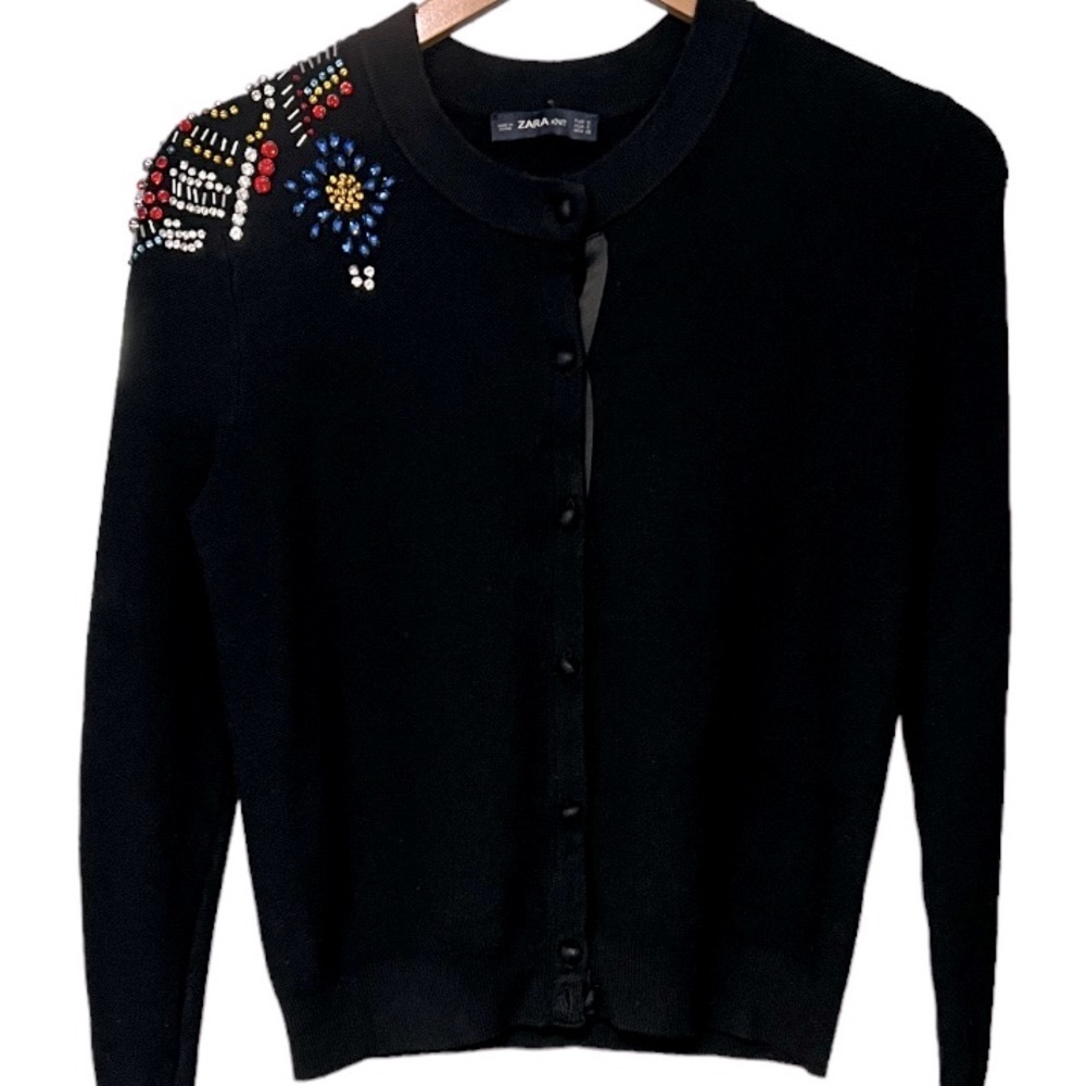 Zara knit button Down cardigan.